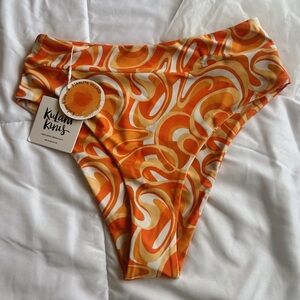 NWT Kulani Kinis High Hip Cheeky Bottoms - NEVER WORN